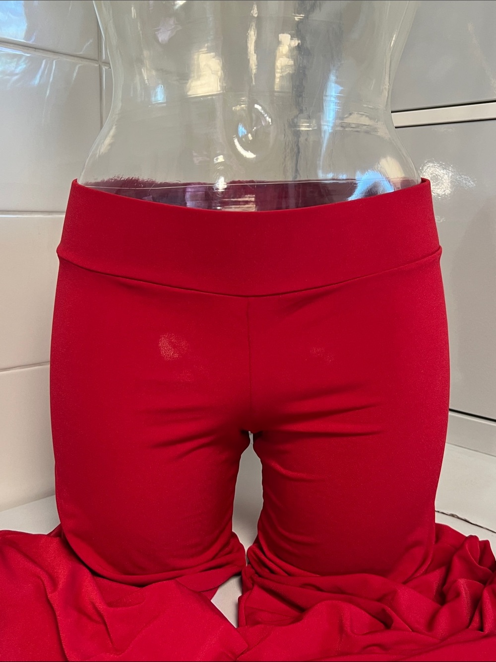 Y2K Low Rise Crops Dance Palazzo L NWOT
